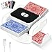 LITTCO Rechargeable Automatic Card Shuffler for 2 Decks Portable Electric Poker Shuffler with Low Noise USB Charging for UNO SkipBo Phase 10 Home Party Games - Image 3