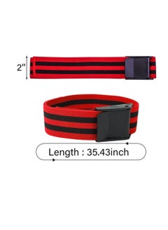 Excefore Blood Flow Restriction Bands for Weight Lifting, Thigh Arms & Legs Booty Workout, Occlusion Training Glutes Hip Building, 2 Inch Wide Strong Adjustable Women, Men(2 Pack)  - Image 2