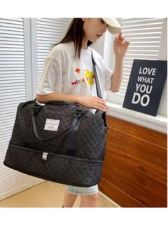 Generic Portable Travel Luggage Bag Black  - Image 1