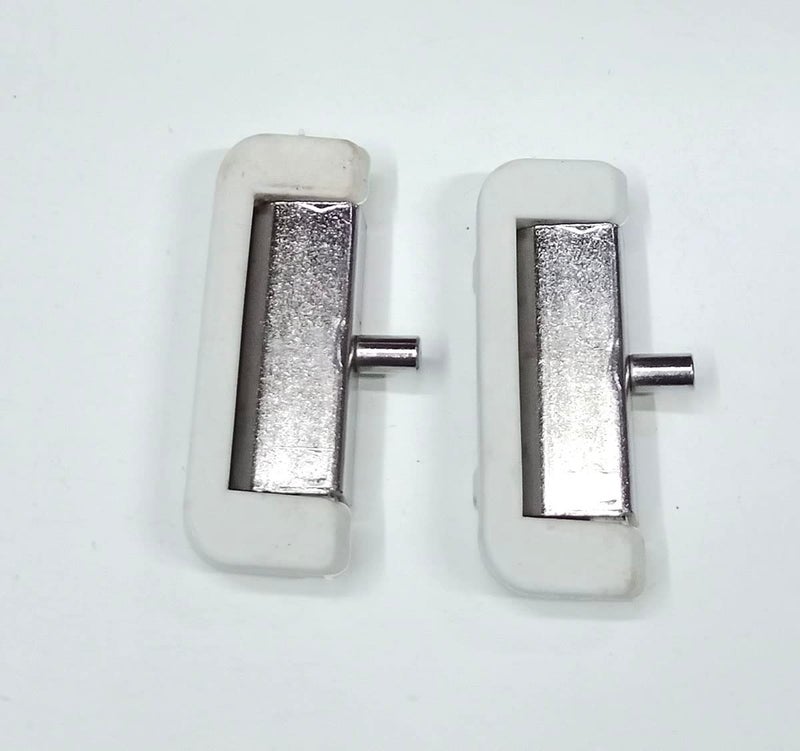 Metal Rubber Table Hinges Set for Industrial Sewing Machine White TH 0001  - Image 3