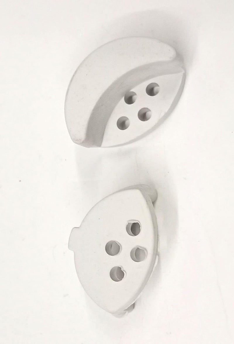 Metal Rubber Table Hinges Set for Industrial Sewing Machine White TH 0001  - Image 5