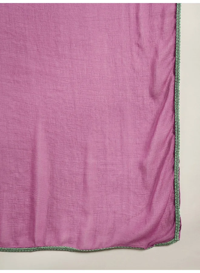 AKS Floral Printed Regular Kurta with Palazzos & With Dupatta
