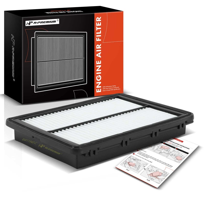 A-Premium APremium Engine Air Filter Compatible with Hyundai Sonata 20152019 Kia Optima 20162020 20L 24L Rigid Panel Replace 28113C3100