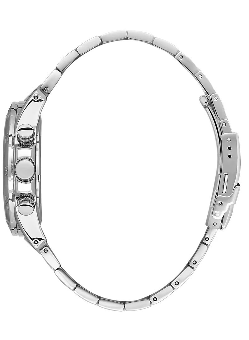 دانيل كلاين ساعة دانيال كلاين للرجال بسوار معدني ومينا زرقاء كاجوال حصرية DK.1.13747-2 - Image 2