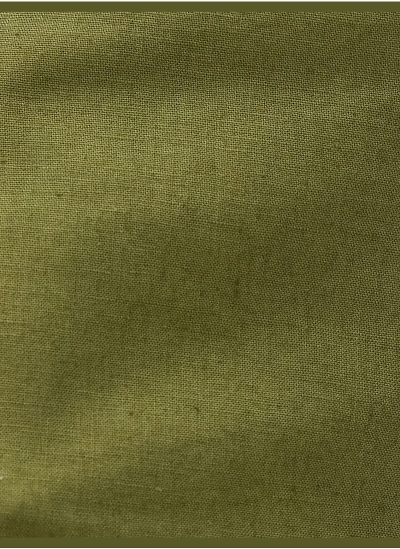 KOTON Linen Blended Trousers Wide Leg Belted