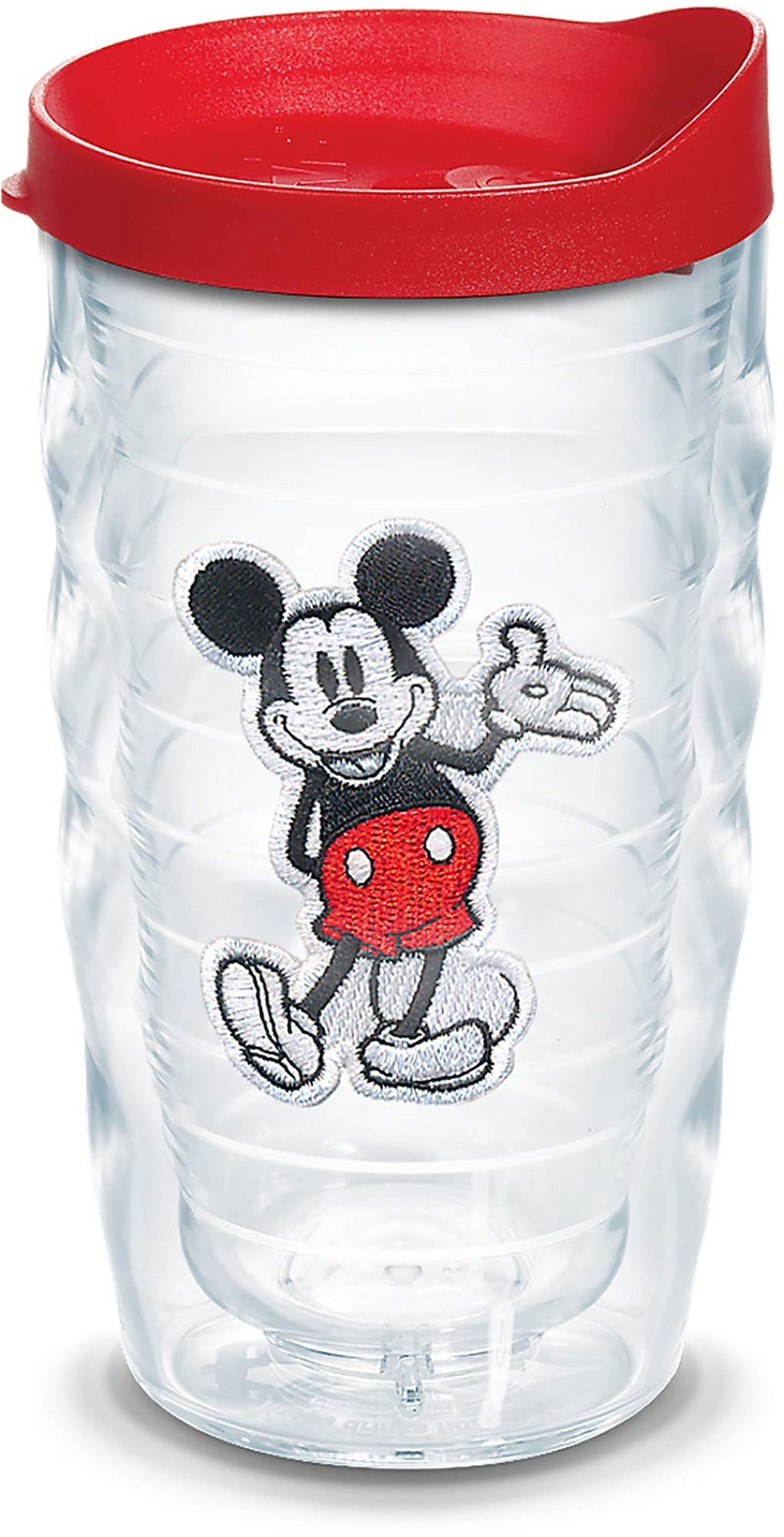 Tervis Disney Original Mickey Made in USA Double Walled Insulated Tumbler Cup Keeps Drinks Cold Hot 10oz Wavy Classic