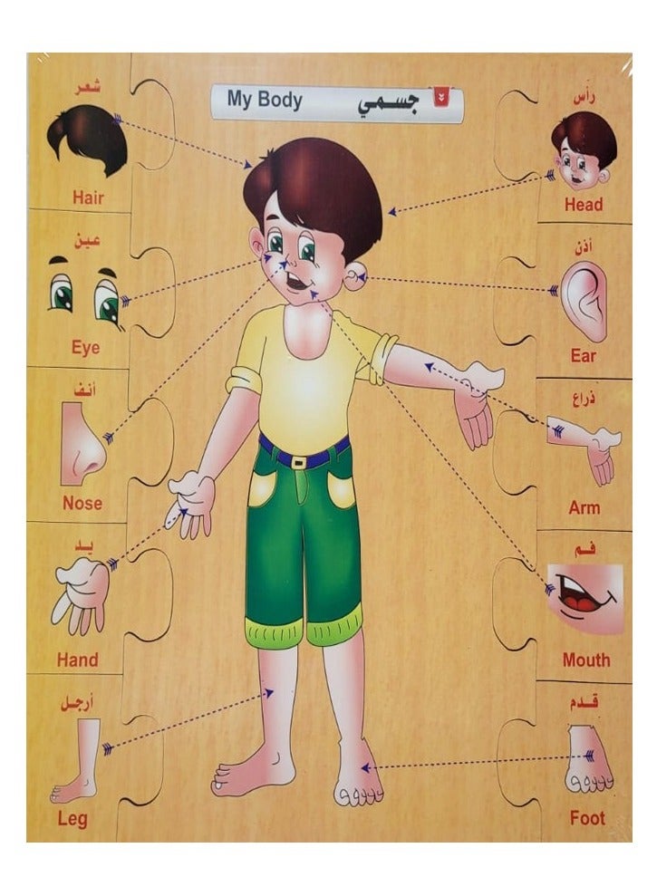 Puzzle Buddy Series Let's Learn My Body - Image 1