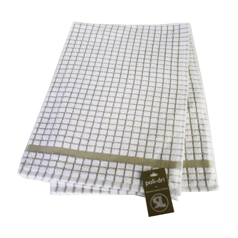 Samuel Lamont & Sons 706Be Poli Dri Tea Towel  Beige - Image 4