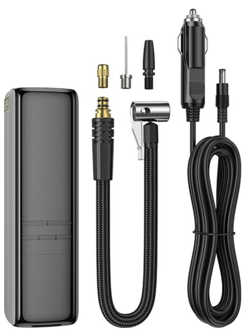 بوروفون منفاخ إطارات بوروفون المحمول مع شاشة LCD دقيقة لقياس الضغط  متعدد الأستخدامات  - Image 3