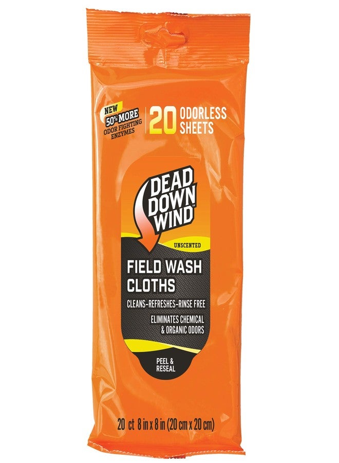 Dead Down Wind Field Wash Clothes (20 Count), orange (1352) - Image 1