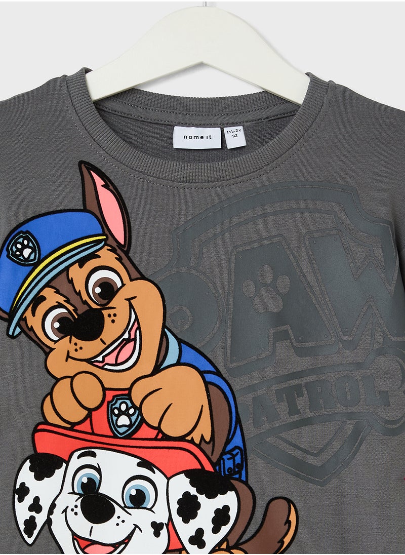 NAME IT - Kids Paw Patrol Sweatshirt - Image 1