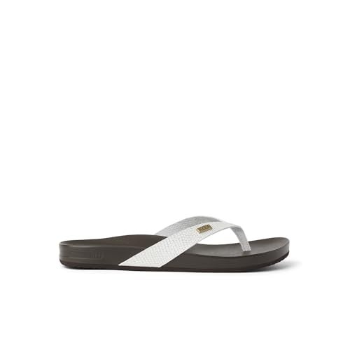 Reef Cushion Court Womens Flip Flop, Molded Cushion Footbed, Arch Support, Brown Sassy, 7.5 - Image 4