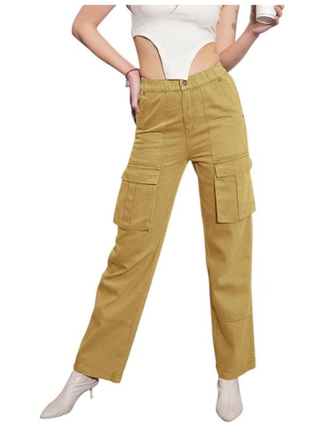 Sassafras Women Cargo Jeans - Image 1