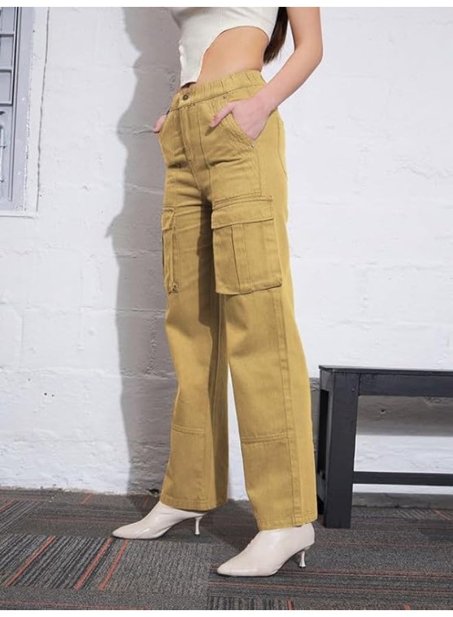 Sassafras Women Cargo Jeans - Image 3