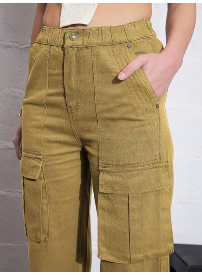 Sassafras Women Cargo Jeans - Image 2