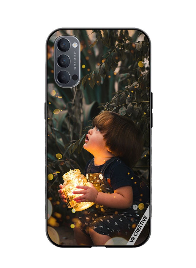 VR CREATIVE Protective Case Cover For Oppo Reno4 Pro 5G Baby With Firefly Design Multicolour - Image 1