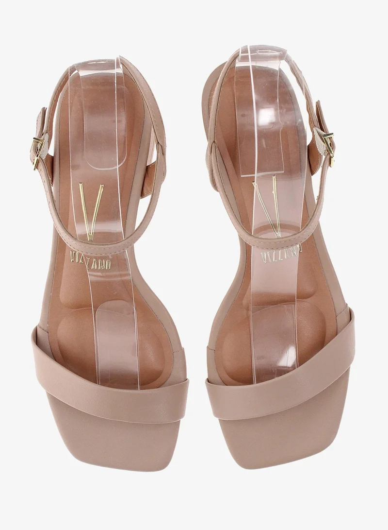 VIZZANO Low Heel Sandals for Women – Stylish & Comfortable Everyday Footwear