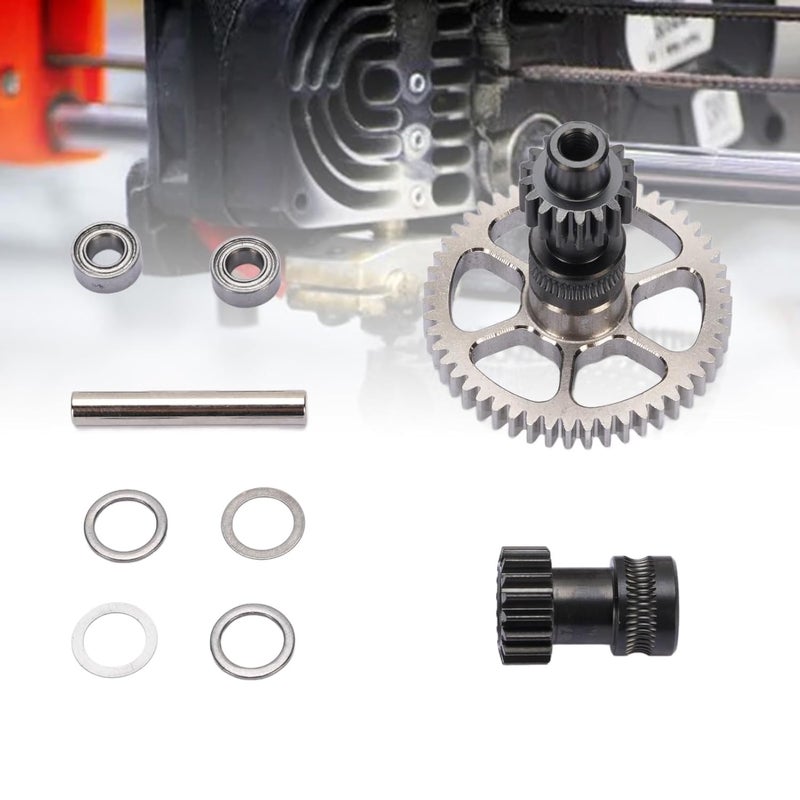 طقم تروس طارد Sherpa Mini من الفولاذ المقاوم للصدأ مزود بمحمل كرة مزدوج عالي القوة للطابعة ثلاثية الأبعاد - Image 4