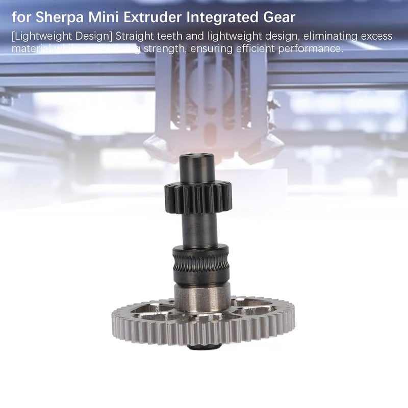 طقم تروس طارد Sherpa Mini من الفولاذ المقاوم للصدأ مزود بمحمل كرة مزدوج عالي القوة للطابعة ثلاثية الأبعاد - Image 5