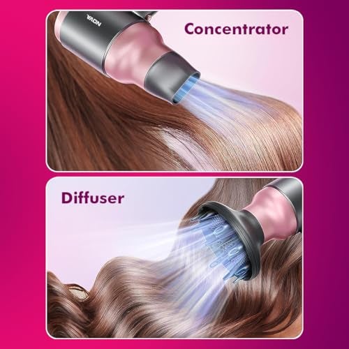 NOVA NHP 8223 Professional Hair Dryer (2000 Watts, Rose Gold) - Image 5