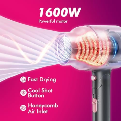 NOVA NHP 8223 Professional Hair Dryer (2000 Watts, Rose Gold) - Image 2