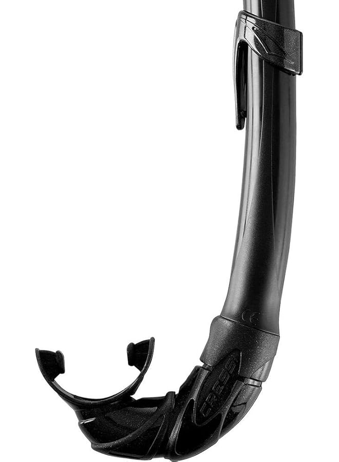 Cressi Corsica Flexible Rubber Snorkel For Scuba Diving Freediving And Spearfishing Solid And Camouflage Colors Made In Italy - Image 2