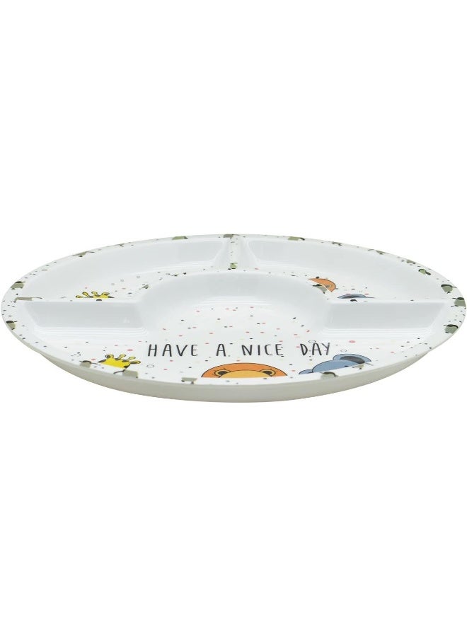 DINEWELL طبق دائري للأطفال من داينويل أنيميت - Image 3