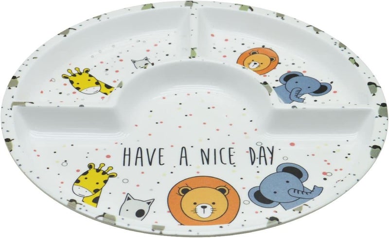 DINEWELL طبق دائري للأطفال من داينويل أنيميت - Image 4
