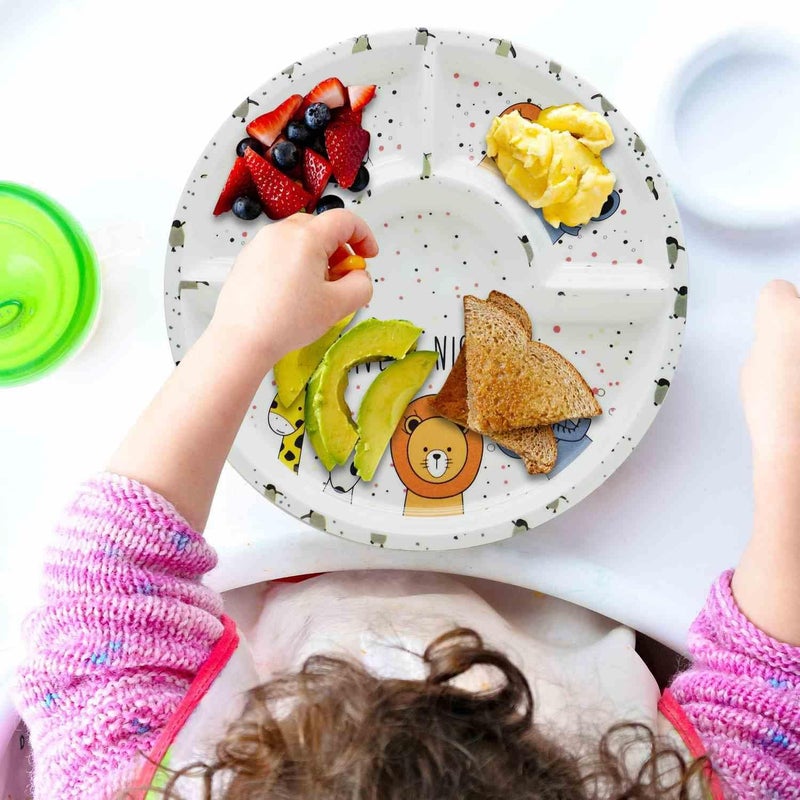 DINEWELL طبق دائري للأطفال من داينويل أنيميت - Image 5