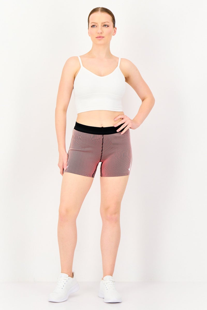 Nike Women Sportswear Fit Running Shorts, Multicolor - Image 3