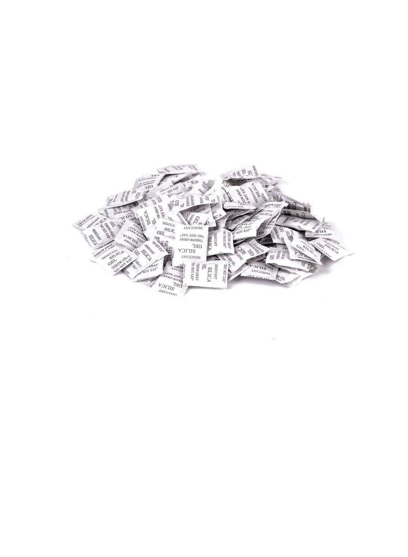 Generic Non-toxic Pure Silica Gel Desiccant Damp Dehumidifier Room Kitchen Clothes Food Storage Moisture Absorber Bags 50Pcs  - Image 1