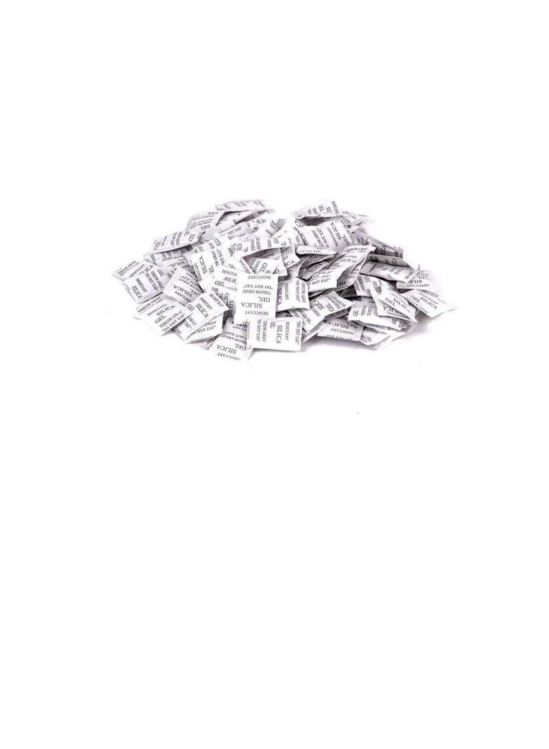 Generic Non-toxic Pure Silica Gel Desiccant Damp Dehumidifier Room Kitchen Clothes Food Storage Moisture Absorber Bags 50Pcs  - Image 2