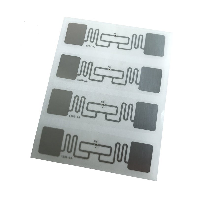 YARONGTECH UHF RFID Tag 9662 ISO18000-6C C1G2 Alien H3 73.5x21.2mm Adhesive Inlay RFID Label (Pack of 20) - Image 2