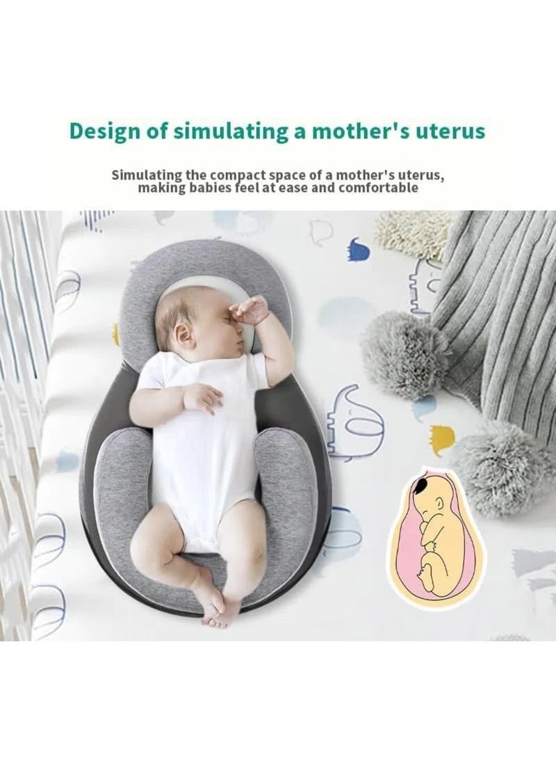 Bukela Upgraded Baby Wedge Pillow for Newborn, Reflux Wedge Pillow for Babies, Baby Wedge Pillow for Newborn, Babys Lounger Pillow for Newborn, Acid Reflux Breastfeeding Pillow with Safety Strap - Image 3