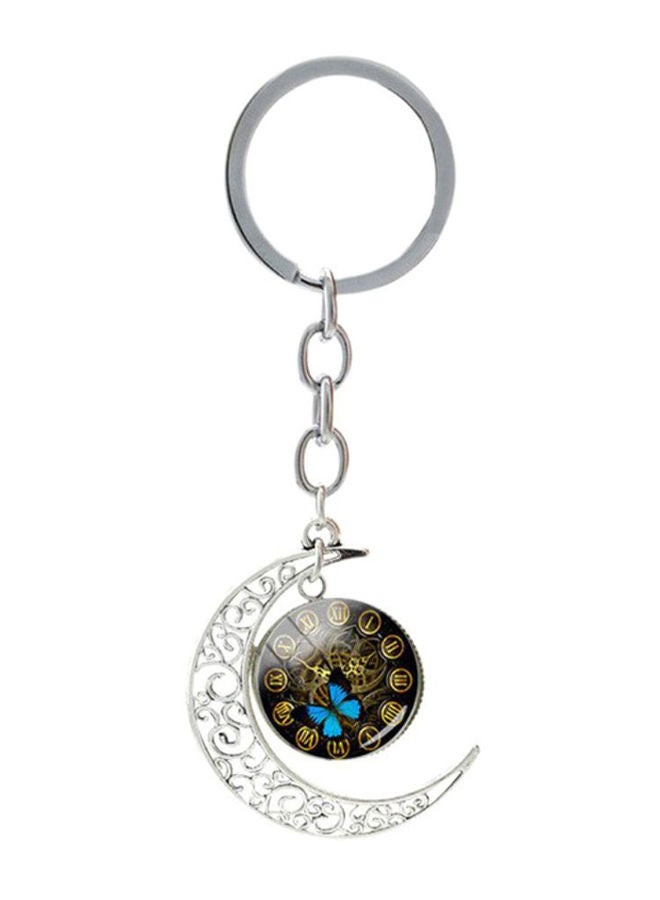 NIBEMINENT Crescent Moon Shaped Keychain
