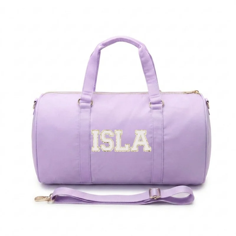 القبيلة السعيدة Lilac Duffle Bag