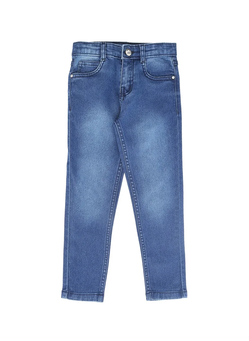 هاي ستار Girls Blue Slim Fit Jeans