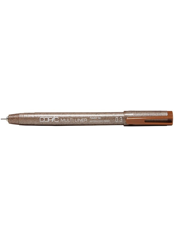 Copic Marker, Copic Multi Liner Sepia 0.3 - Image 1
