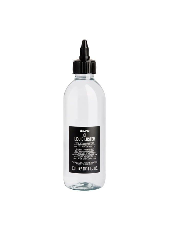 Davines Oi Liquid Luster, Nourishing Rinse-Off Treatment, Add Shine Weightlessly, 10.14 fl. oz.  - Image 1