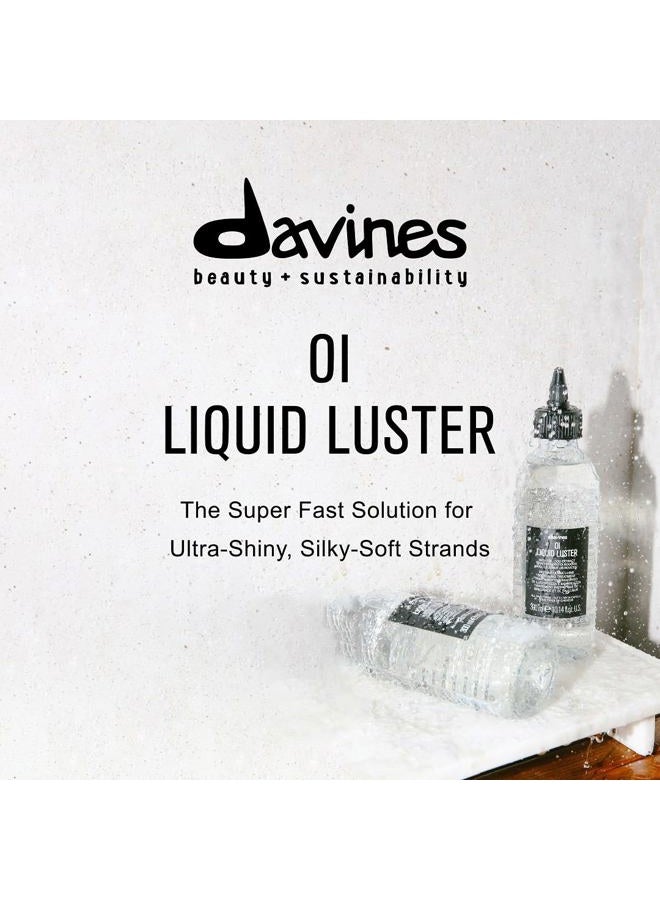 Davines Oi Liquid Luster, Nourishing Rinse-Off Treatment, Add Shine Weightlessly, 10.14 fl. oz.  - Image 3