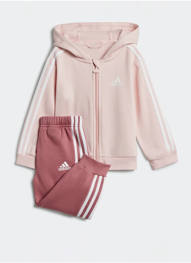 Adidas Infant 3 Stripes Fleece Set