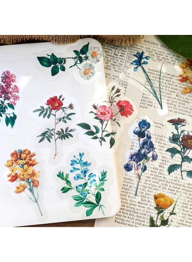 هاسذيب ملصقات نباتات زهور الربيع المقاومة للماء من HASTHIP ® للأطفال والكبار (متعددة الألوان) - 46 قطعة - Image 5