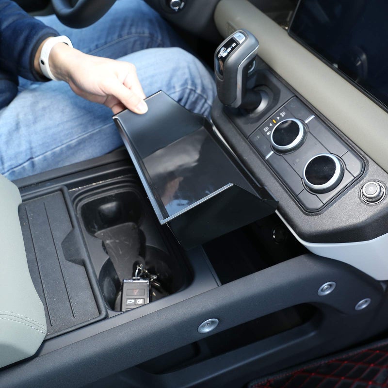 CHEYA ABS Car Center Console Storage Box for Land Rover Defender 110 2020-2021 (Style 1) - Image 1