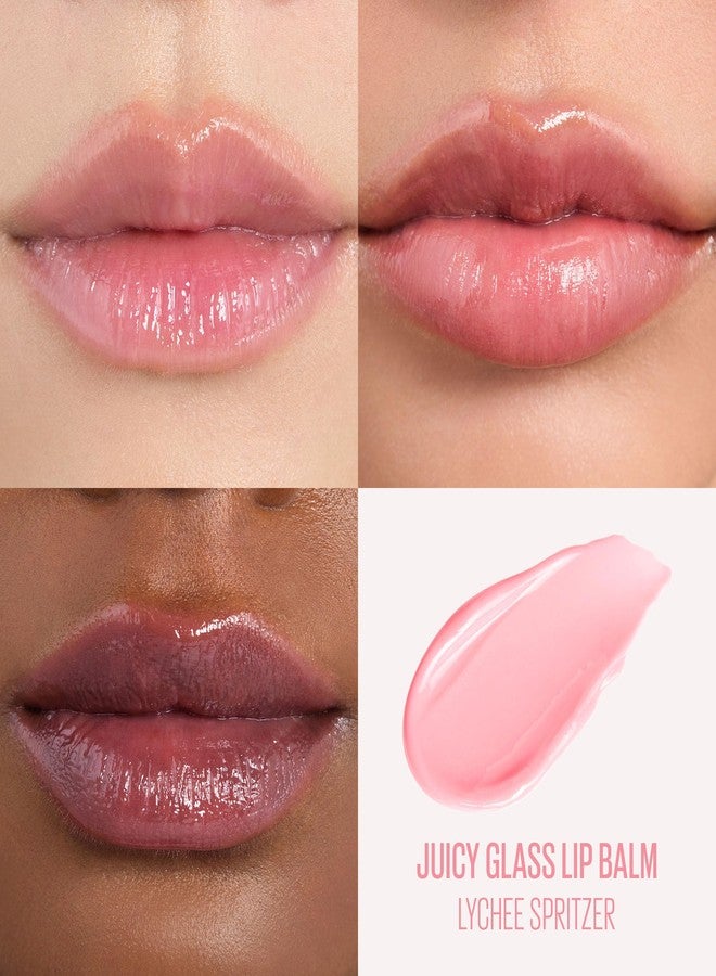 كاجا مرطب شفاه كاجا جوسي جلاس | مرطب شفاه لامع ومكثف، عناية ملونة بالشفاه من مستحضرات التجميل الكورية، منتجات ترطيب الشفاه، مرطب مغذي للشفاه، إشراقة رائعة | بخاخ الليتشي، 0.15 أونصة - Image 2