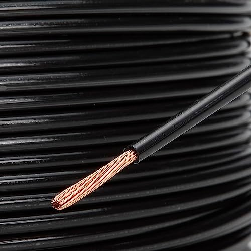 Maxxima 100 Ft 12 AWG Black THHN Stranded Copper Electrical Wire 600V Under Ground Indoor Outdoor Use Commercial Industrial Residential Grounding Wire - Image 3