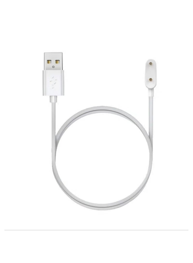S-Color USB Magnetic Charger Cable For Huawei Watch Fit White - Image 1