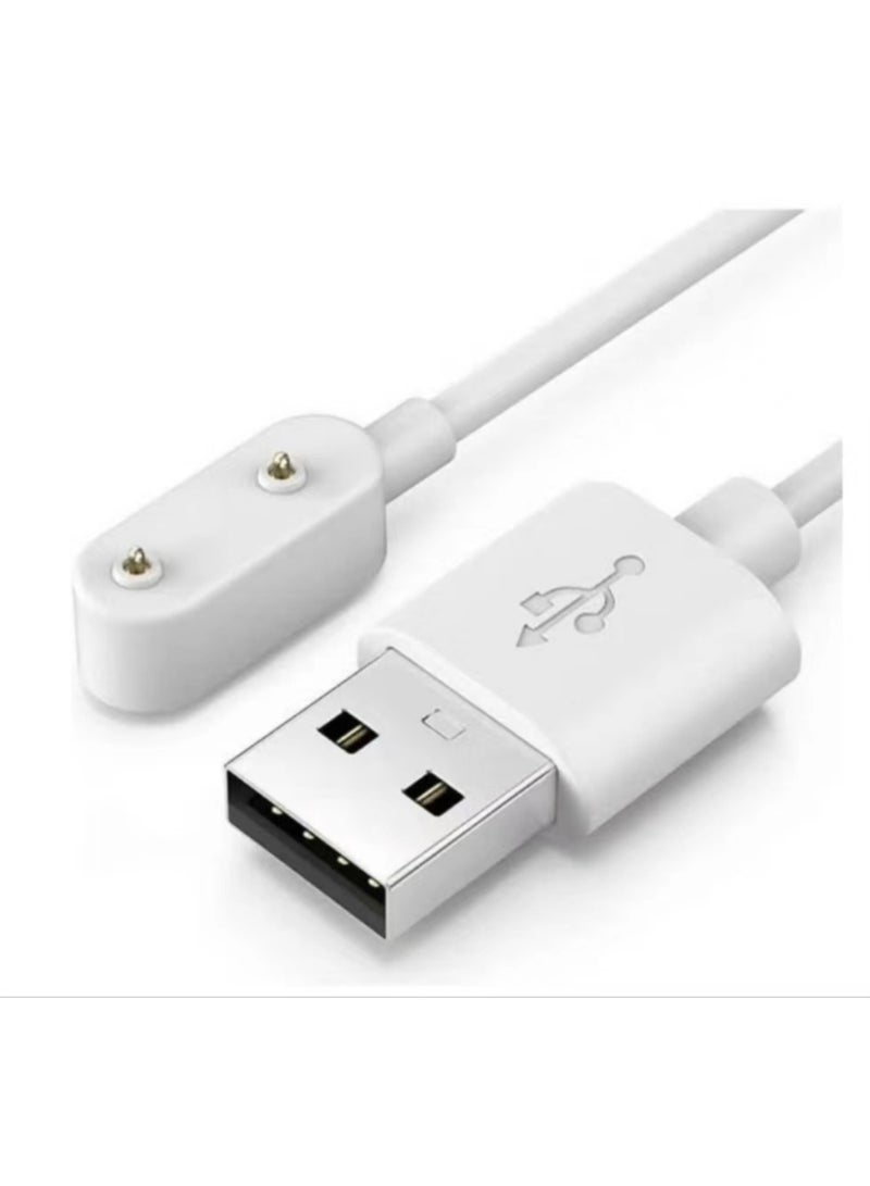 S-Color USB Magnetic Charger Cable For Huawei Watch Fit White - Image 3