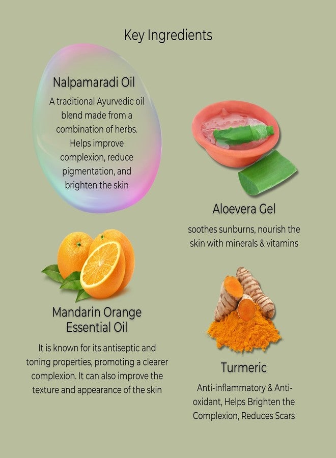 Sylvan Secrets Everyday Hydrating & Rejuvenating Nalpamaradi Facial Gel in Ayurvedic Nalpamaradi Oil & Aloevera Gel for Dry, Damaged & Dehydrated Skin | 50 g - Image 4