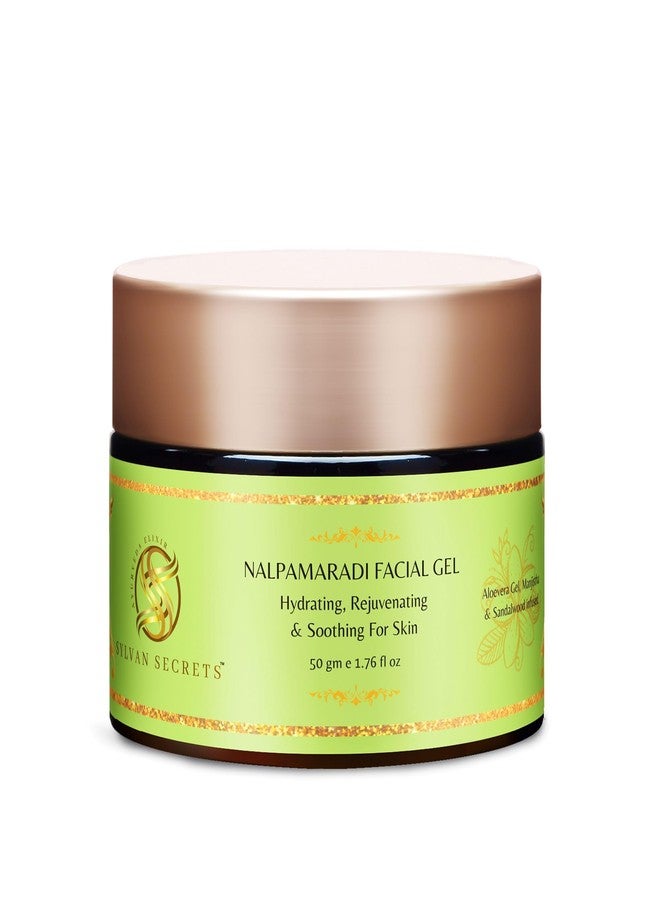 Sylvan Secrets Everyday Hydrating & Rejuvenating Nalpamaradi Facial Gel in Ayurvedic Nalpamaradi Oil & Aloevera Gel for Dry, Damaged & Dehydrated Skin | 50 g - Image 1