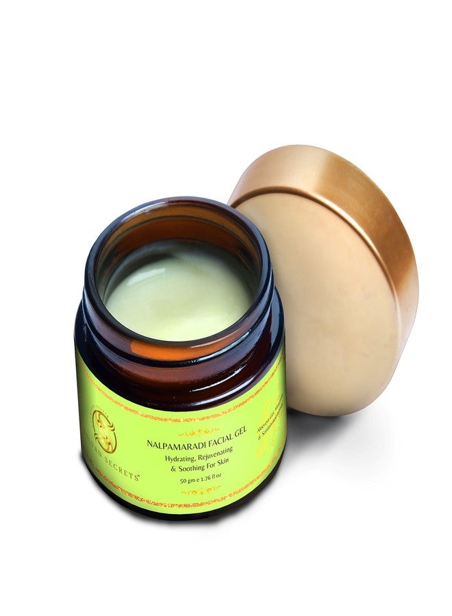 Sylvan Secrets Everyday Hydrating & Rejuvenating Nalpamaradi Facial Gel in Ayurvedic Nalpamaradi Oil & Aloevera Gel for Dry, Damaged & Dehydrated Skin | 50 g - Image 2